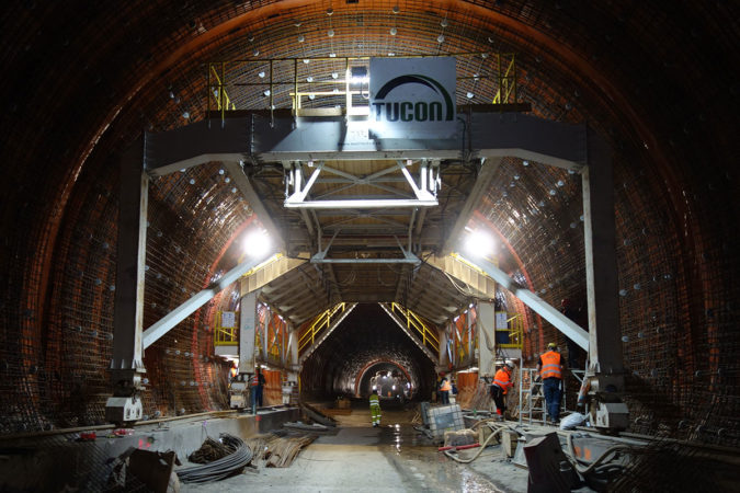 Armovací voz tunel Bikoš