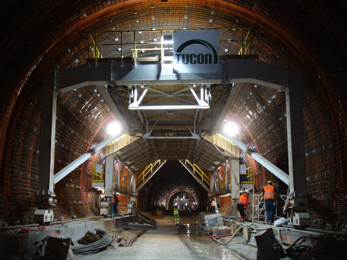 Armovací voz tunel Bikoš