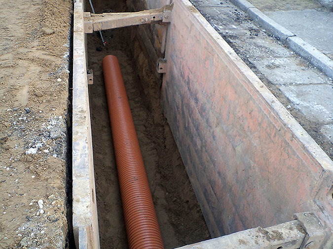 Svätý Peter, celoobecná splašková kanalizácia a ČOV