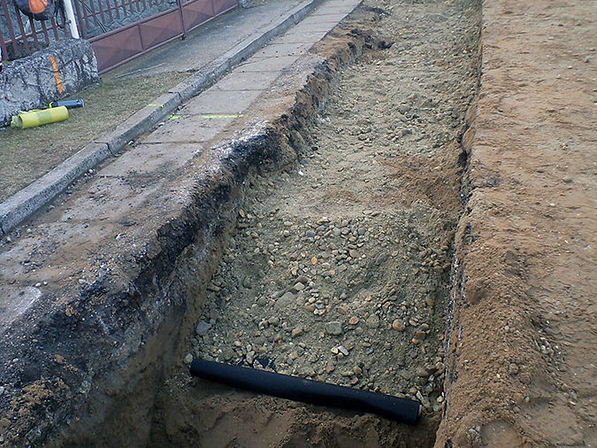 Svätý Peter, celoobecná splašková kanalizácia a ČOV