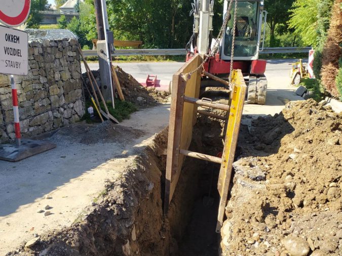 Prekládka vodovodu Budatín, Žilina