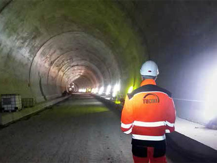 Výstavba tunela Prešov
