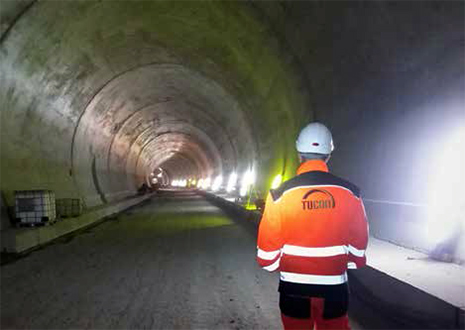 Výstavba tunela Prešov