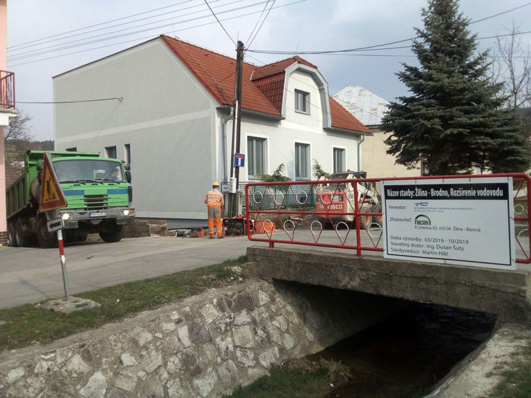 ilina Brodno - rozšírenie vodovodu